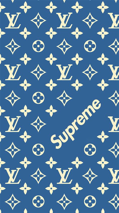 louis vuitton supreme logo wallpaper|blue louis vuitton supreme wallpaper.